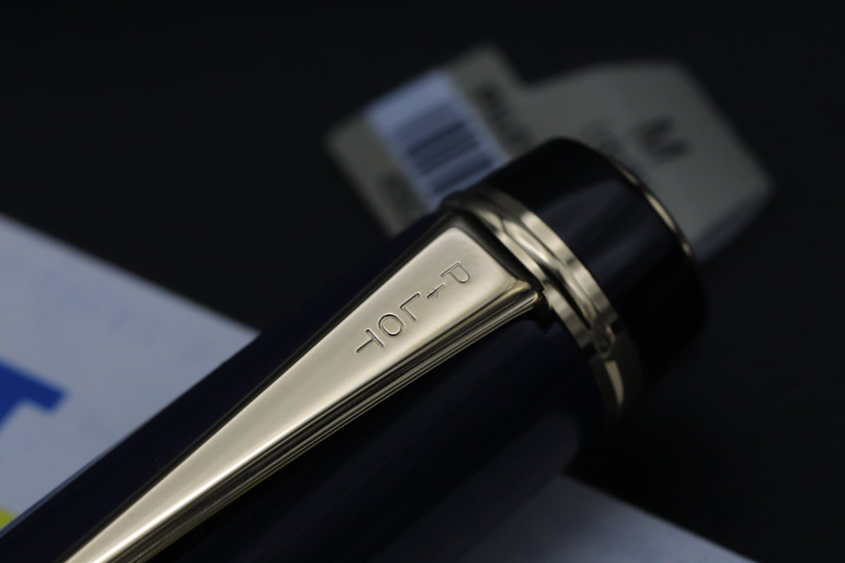 Pilot Custom 845 Urushi Konjo Blue Fountain Pen - UNUSED - Medium Nib