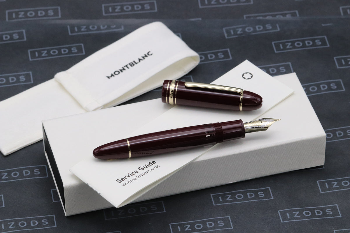 Montblanc Meisterstuck 149 Burgundy 2025 Fountain Pen - DIPPED