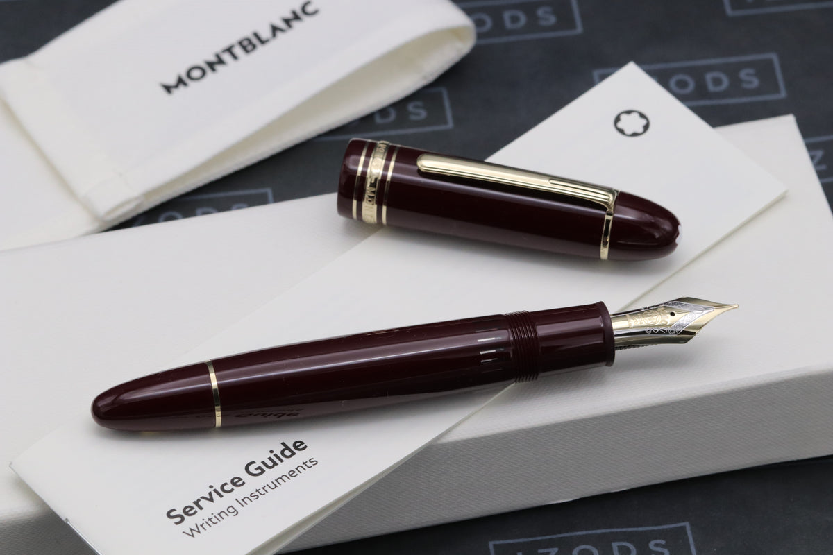 Montblanc Meisterstuck 149 Burgundy 2025 Fountain Pen - DIPPED