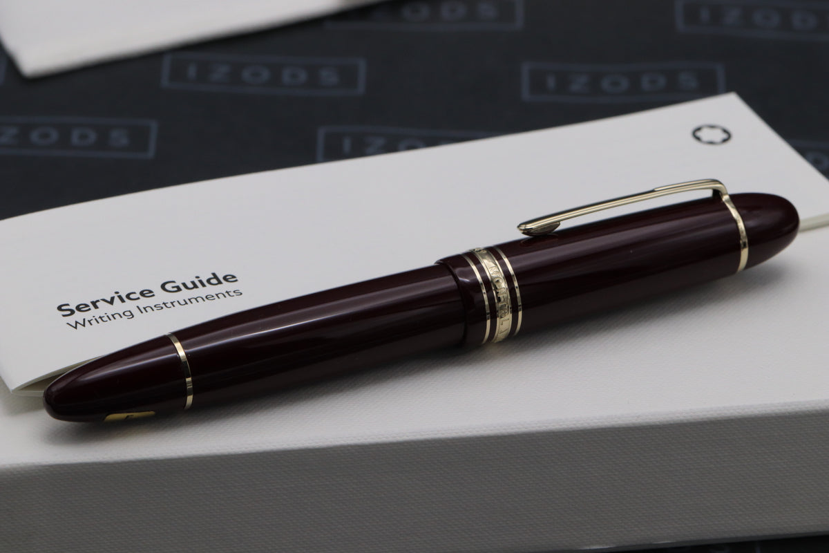 Montblanc Meisterstuck 149 Burgundy 2025 Fountain Pen - DIPPED