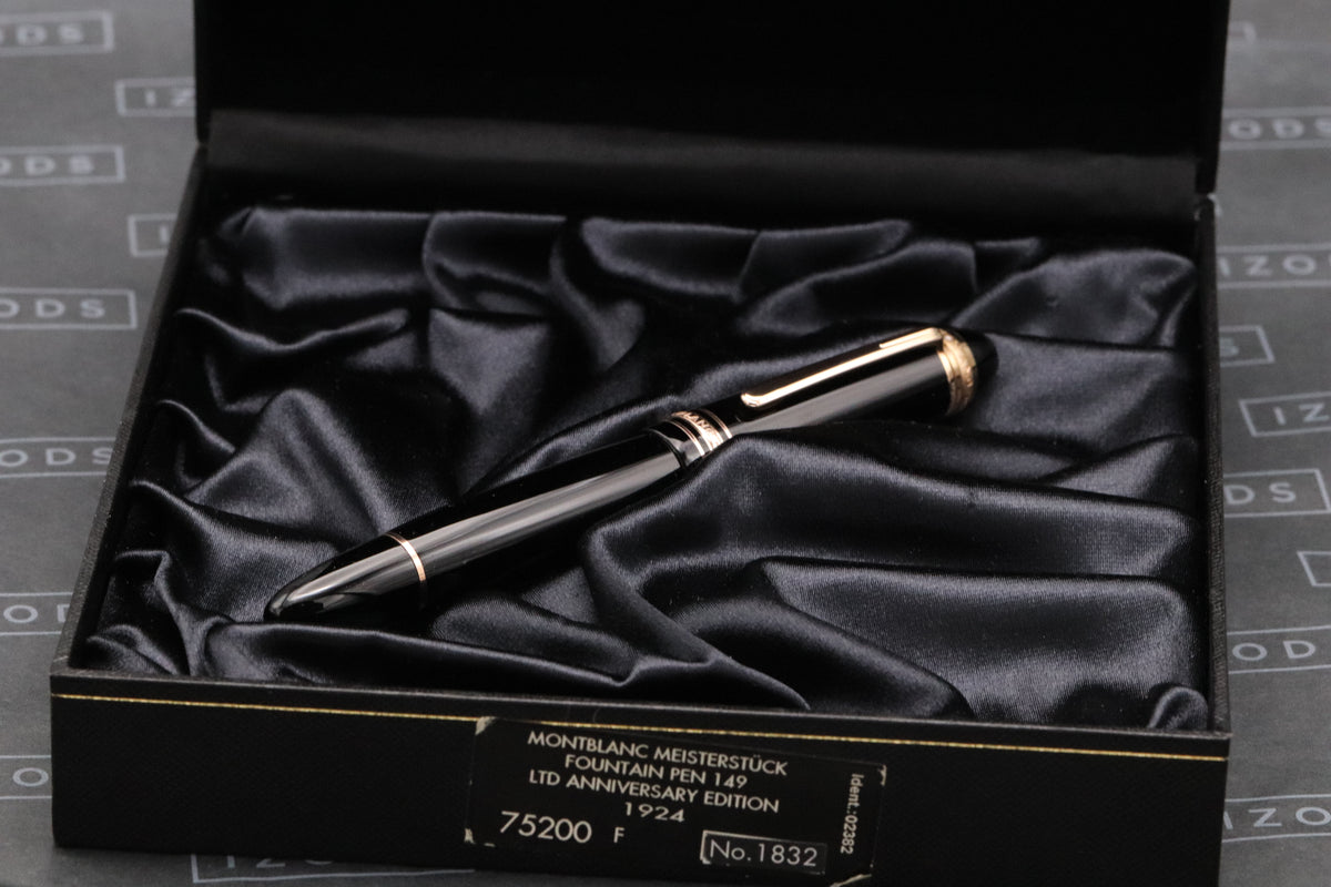 Montblanc Meisterstück 149 75th Anniversary LE1924 Fountain Pen - UNUSED