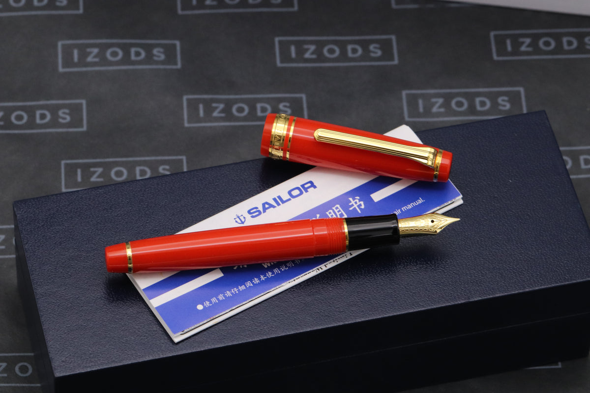 Sailor Pro Gear Slim Red Fountain Pen