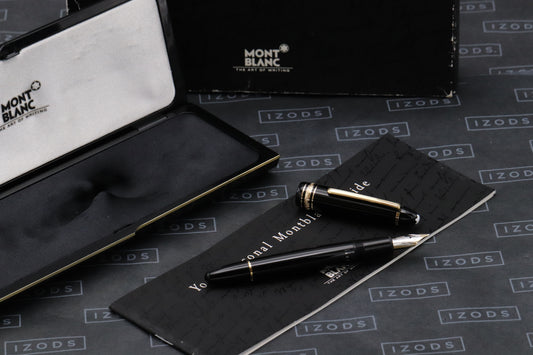 Montblanc Meisterstuck 146 LeGrand Gold Coated Fountain Pen - UNUSED