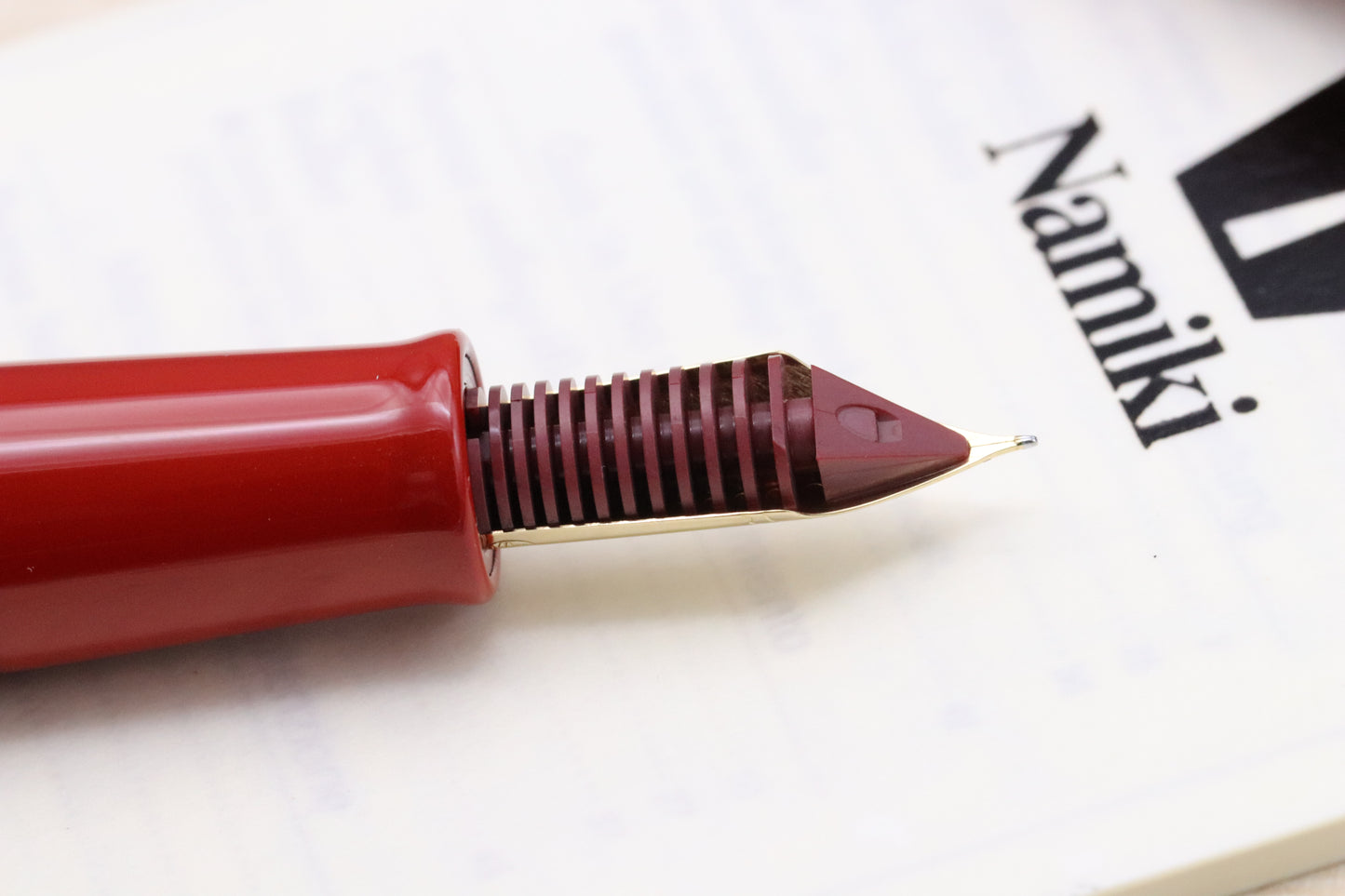 Namiki Yukari Royale Vermilion Urushi Fountain Pen