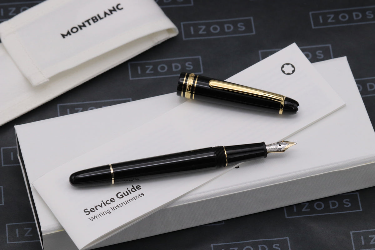 Montblanc Meisterstuck 145 Classique Gold Coated Fountain Pen - OB Nib