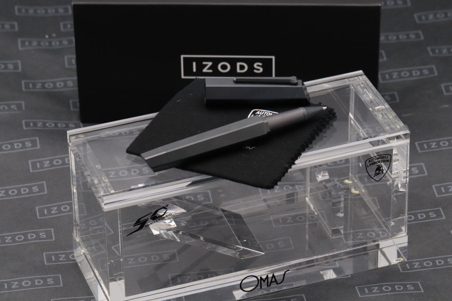OMAS 50th Anniversary Lamborghini Prototype Titanium Rollerball Pen