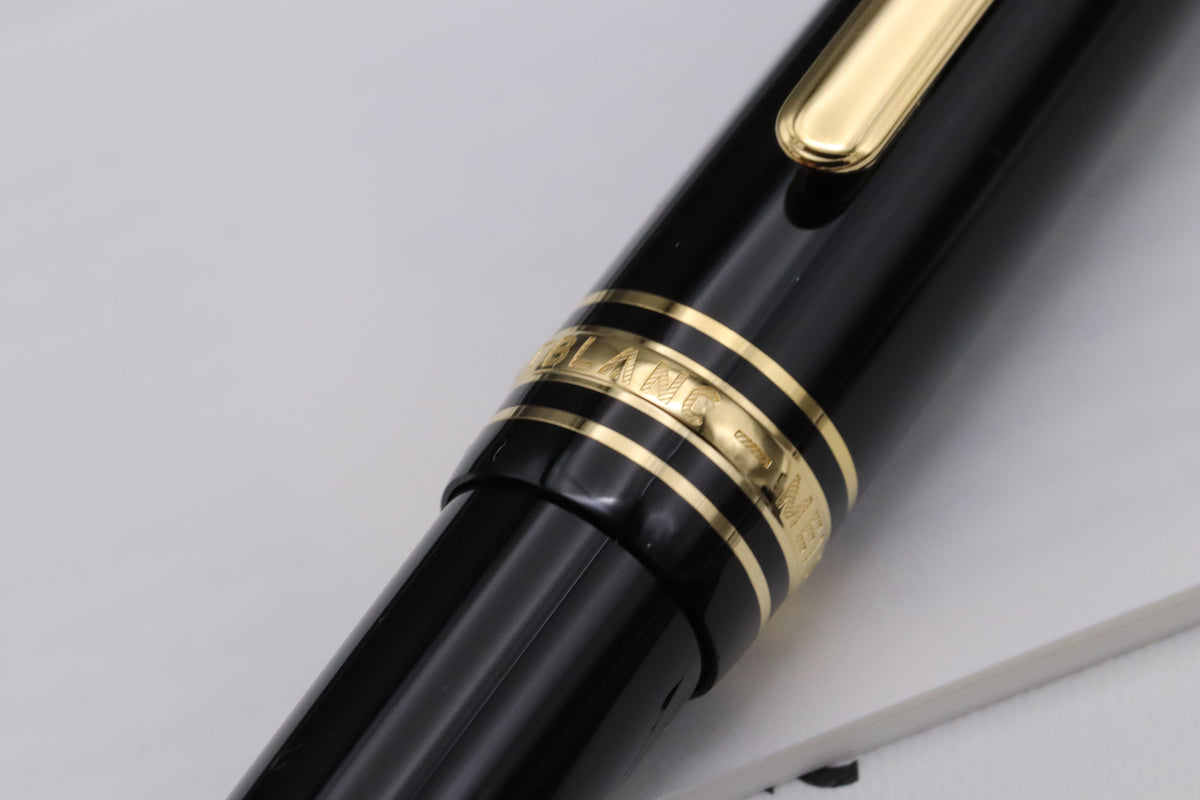 Montblanc Meisterstuck 145 Classique Gold Coated Fountain Pen - OB Nib