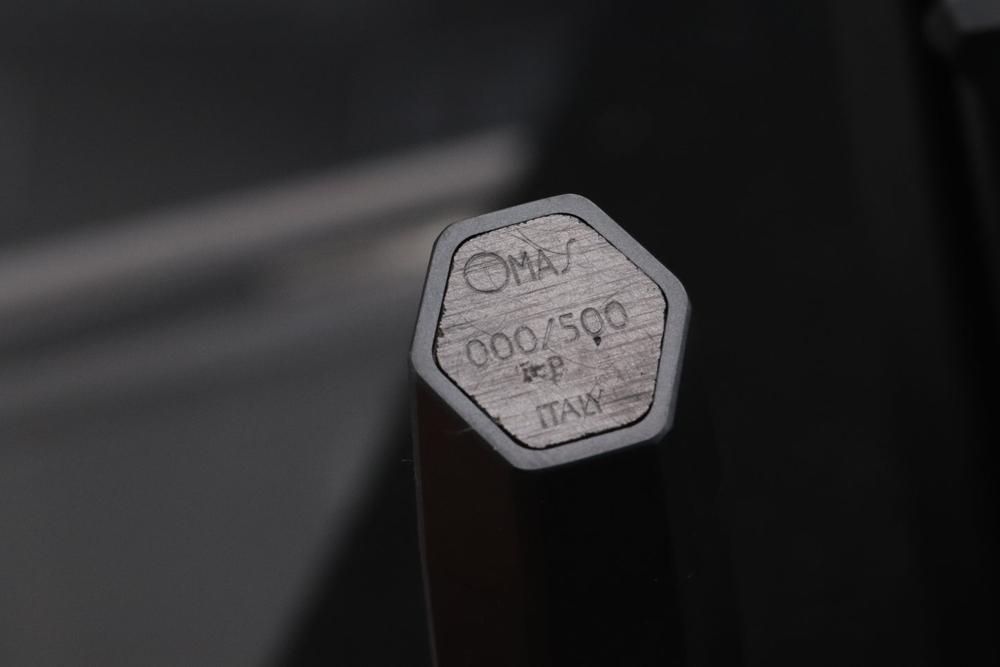 OMAS 50th Anniversary Lamborghini Prototype Titanium Rollerball Pen