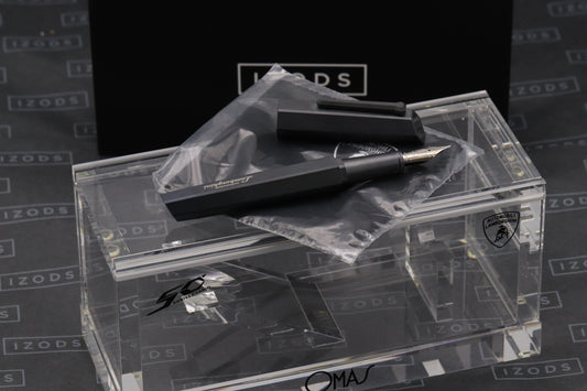OMAS 50th Anniversary Lamborghini Prototype Titanium Fountain Pen - UNUSED