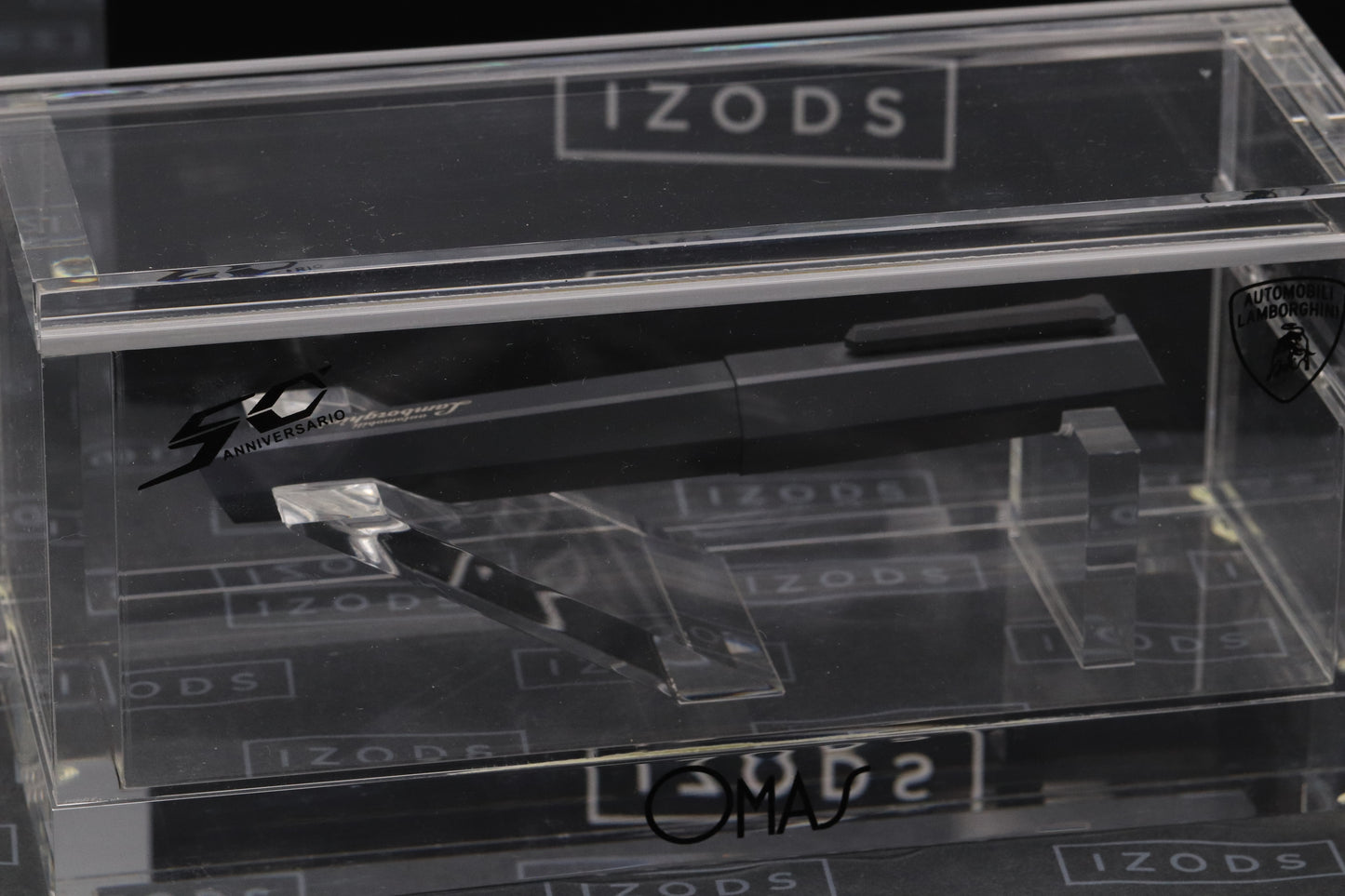 OMAS 50th Anniversary Lamborghini Prototype Titanium Fountain Pen - UNUSED