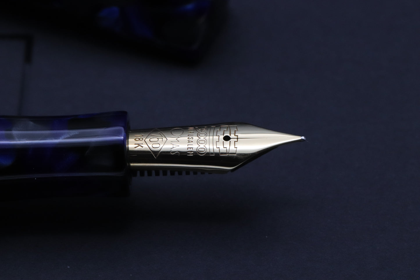 Newton Prospector Erinoid Impero Fountain Pen - OMAS Jerusalem Nib - UNUSED