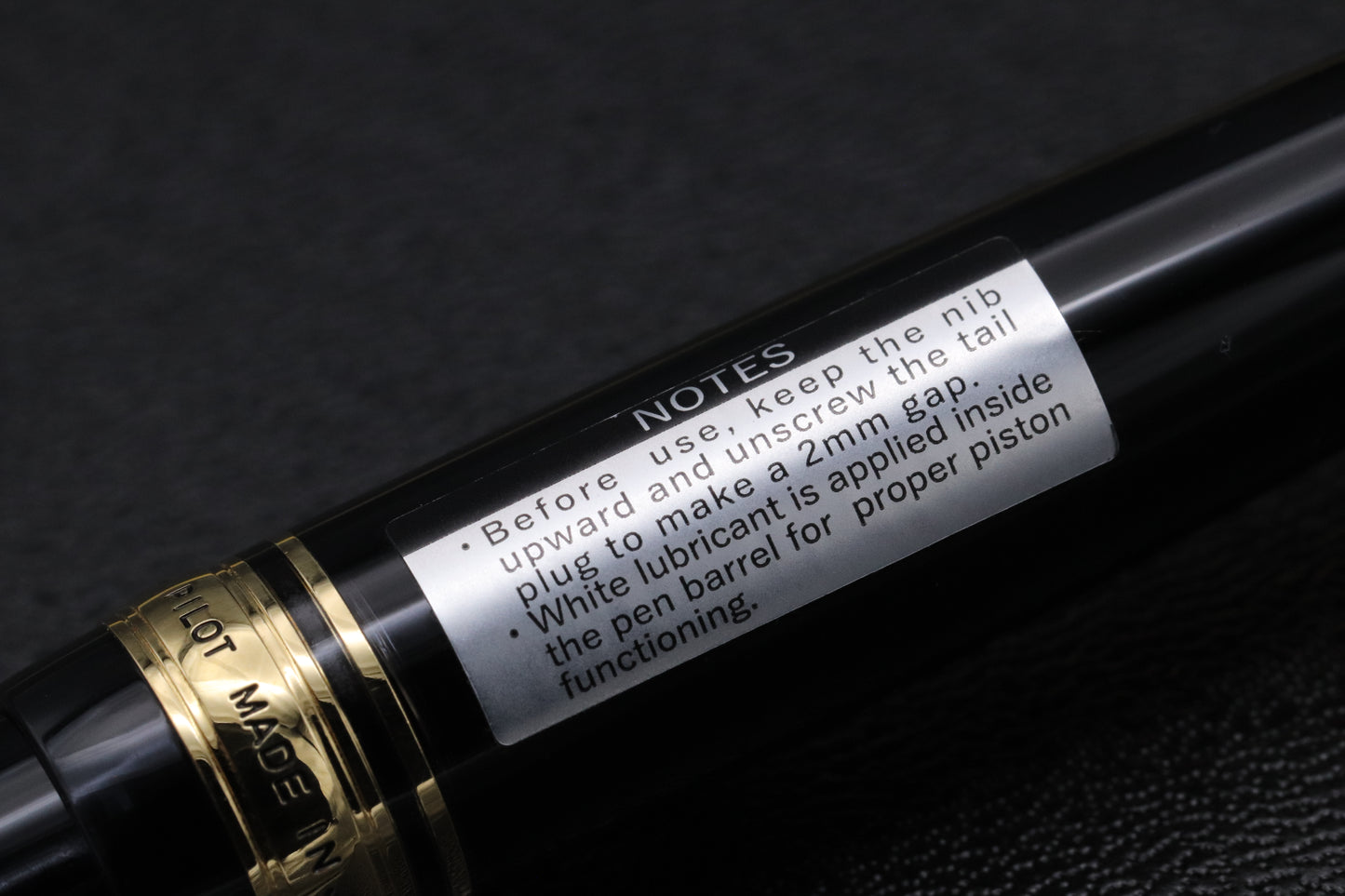 Pilot Custom 823 Smoke Fountain Pen - UNUSED