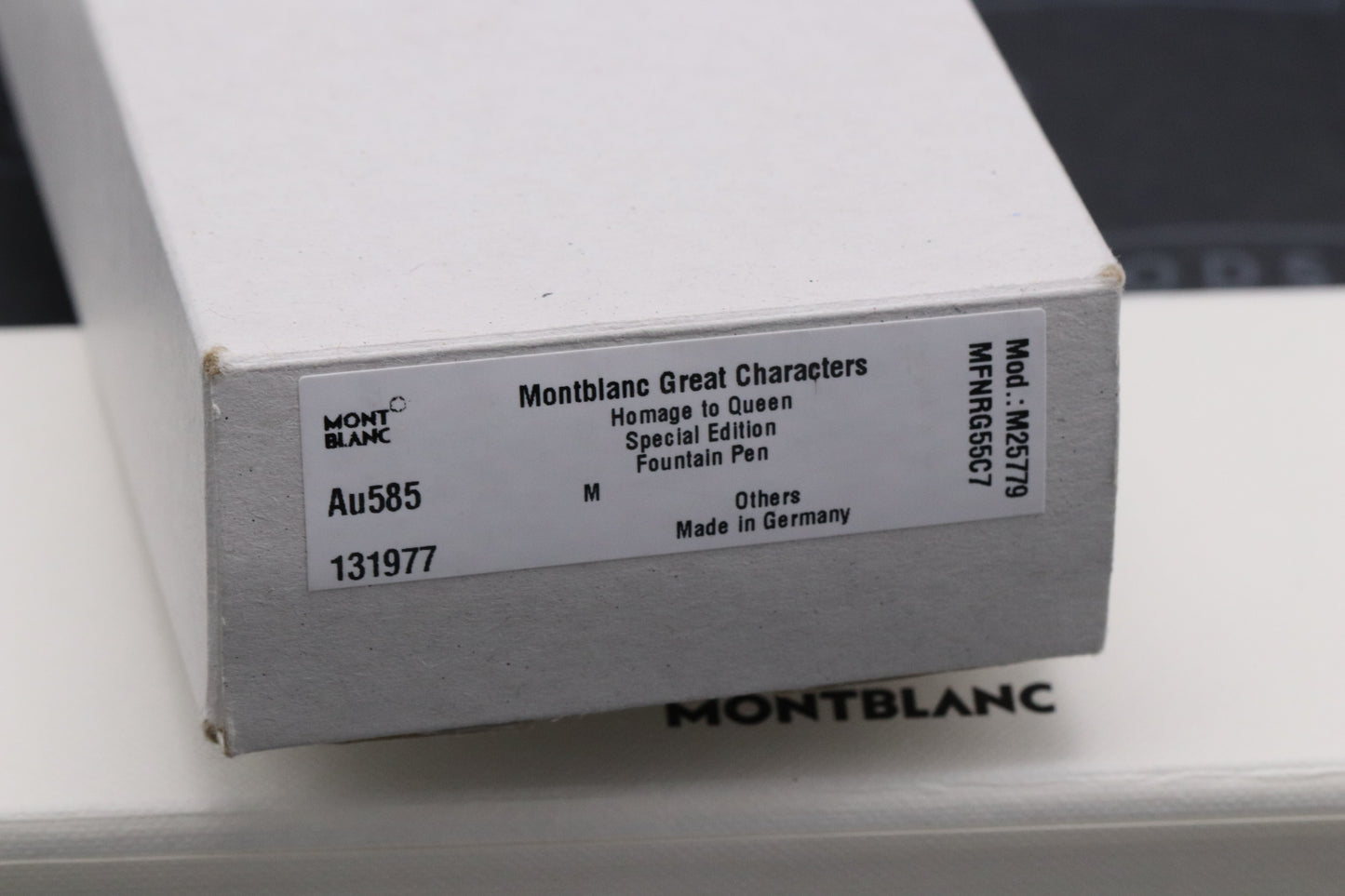 Montblanc Great Characters Homage to Queen Special Edition Fountain Pen and Ink
