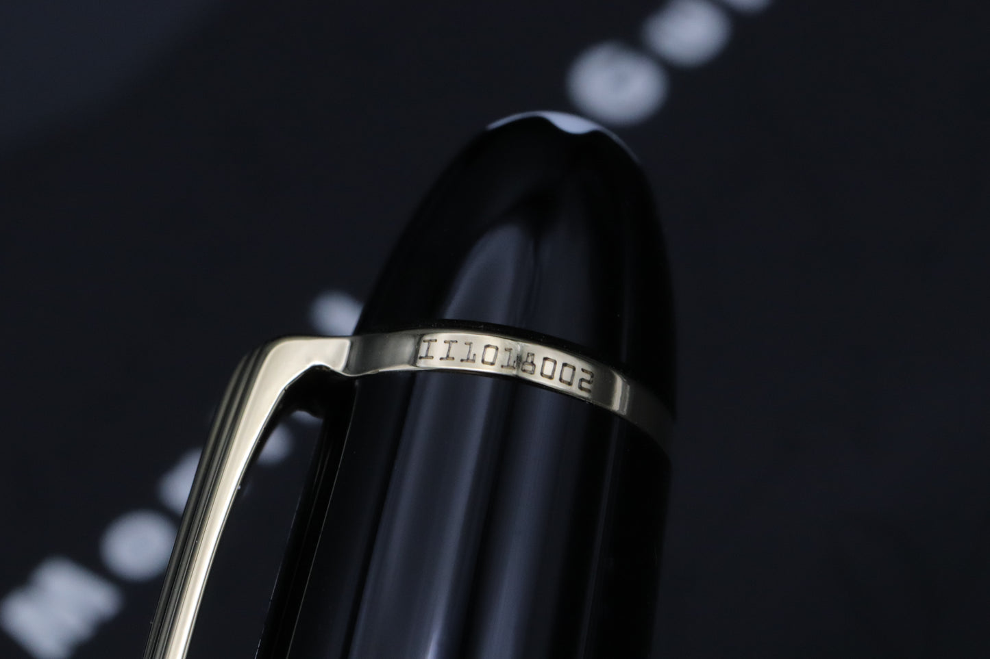Montblanc Meisterstuck 147 Traveller Gold Coated Fountain Pen with Pouch - UNUSED