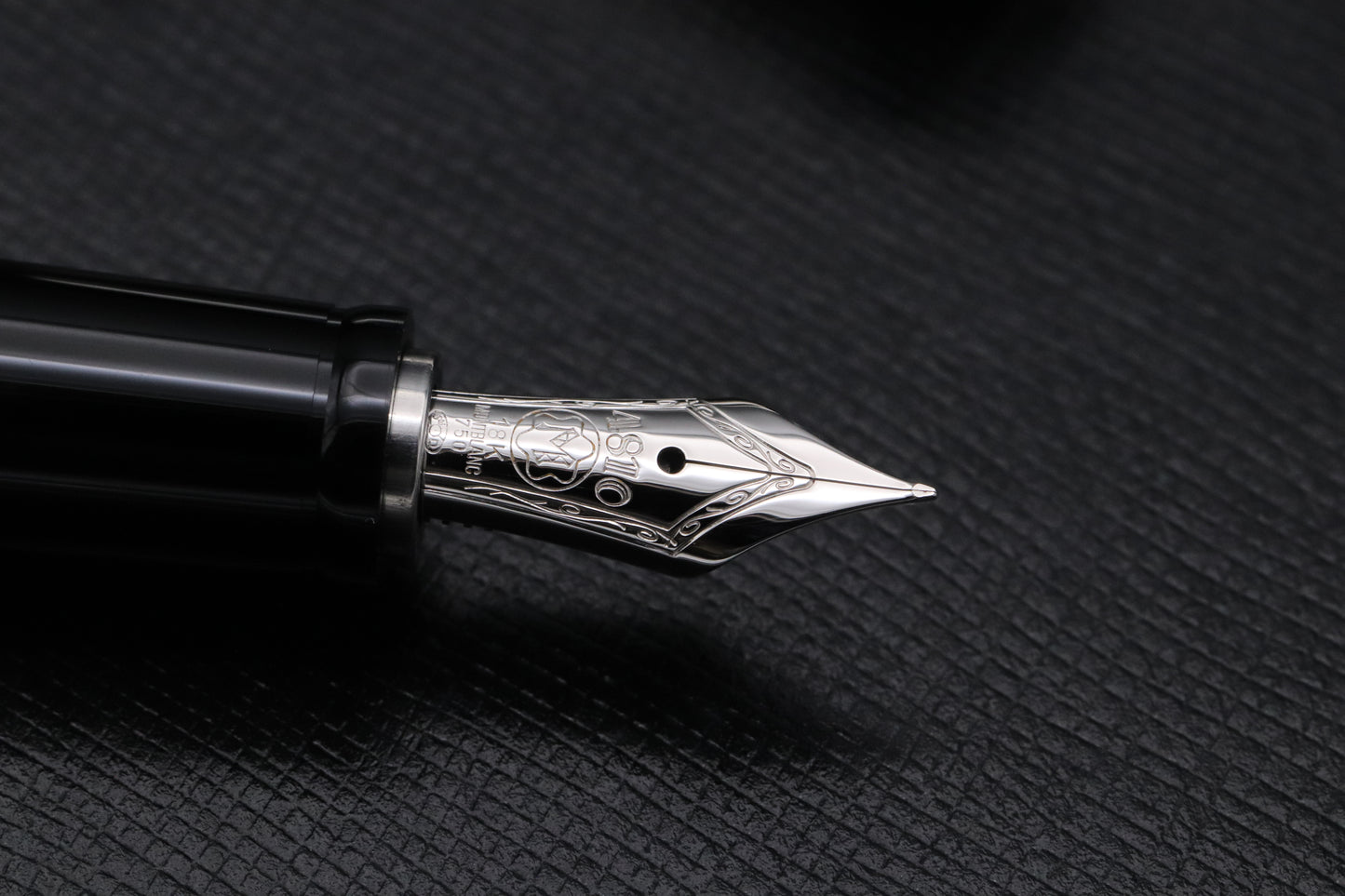 Montblanc Boheme Sterling Silver Bleu Fountain Pen - EF Nib