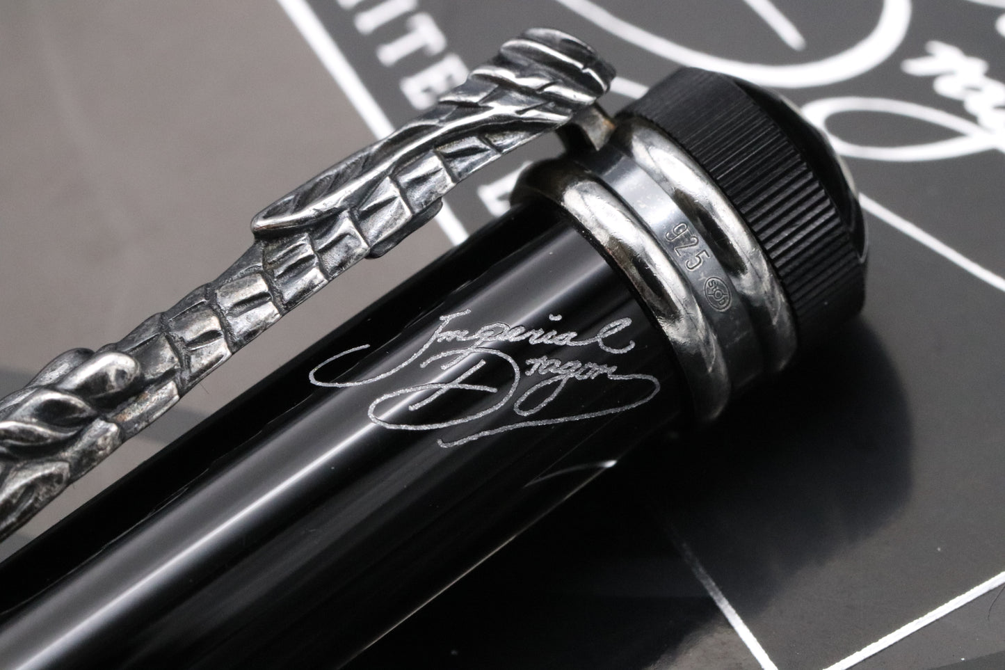 Montblanc Writers Edition Imperial Dragon Ballpoint Pen - UNUSED