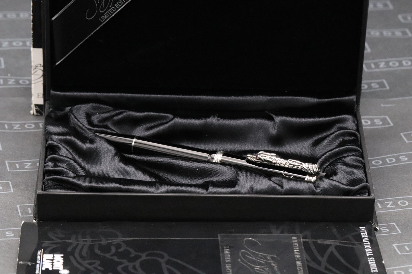 Montblanc Writers Edition Imperial Dragon Ballpoint Pen - UNUSED