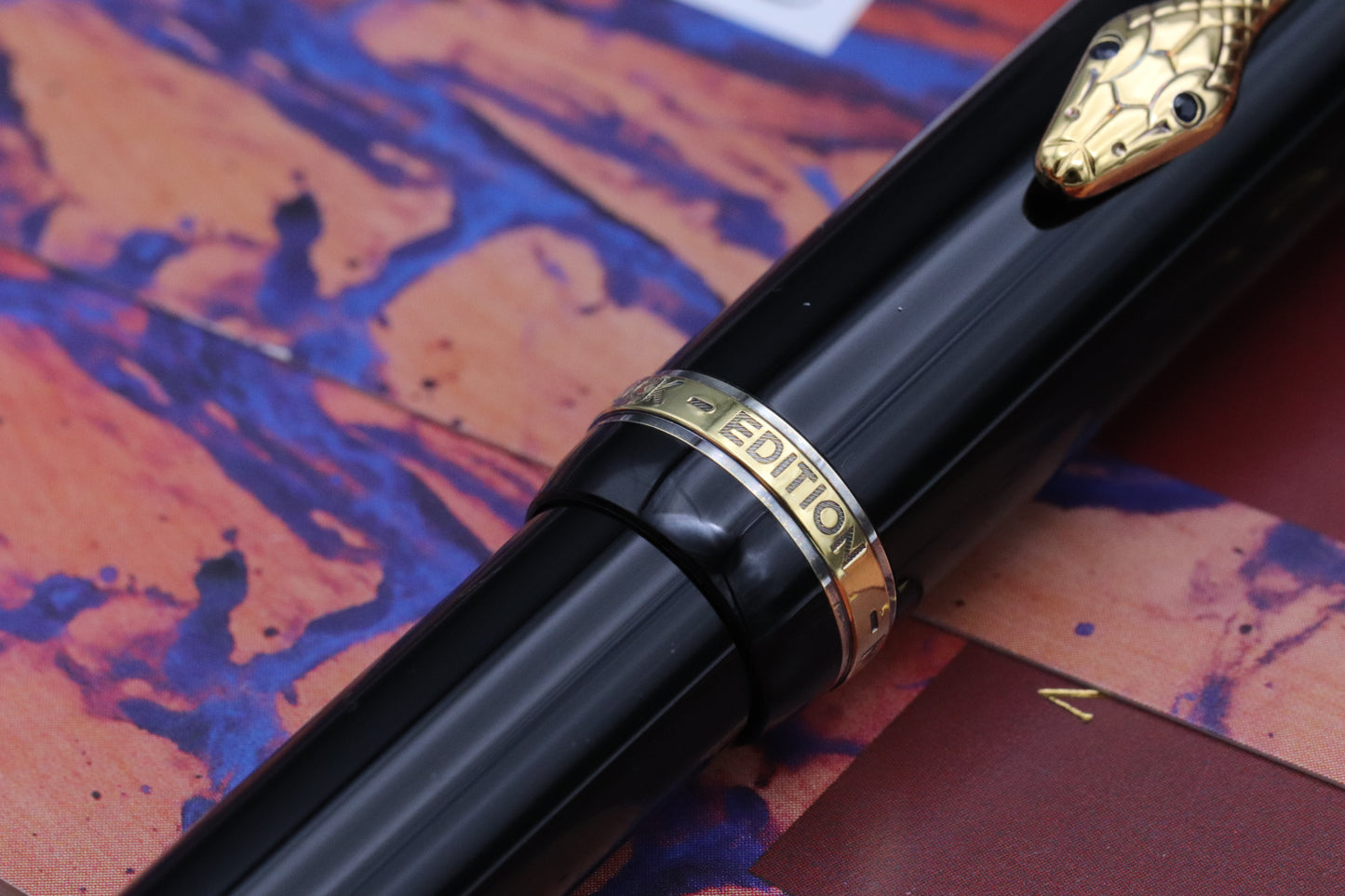 Montblanc Writers Edition Agatha Christie Vermeil Fountain Pen - NEVER INKED