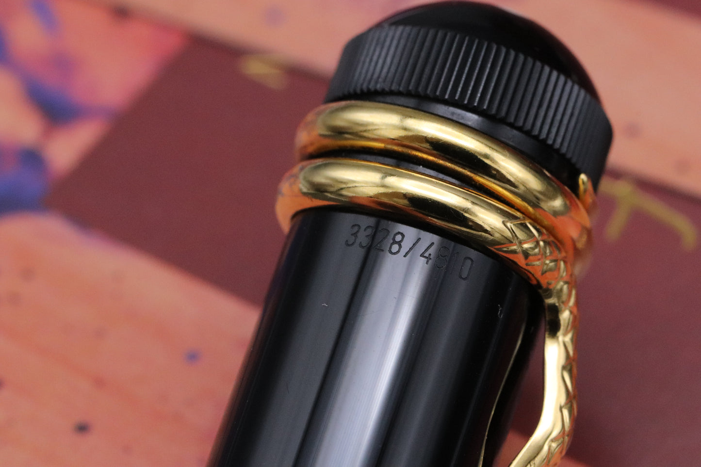 Montblanc Writers Edition Agatha Christie Vermeil Fountain Pen - NEVER INKED