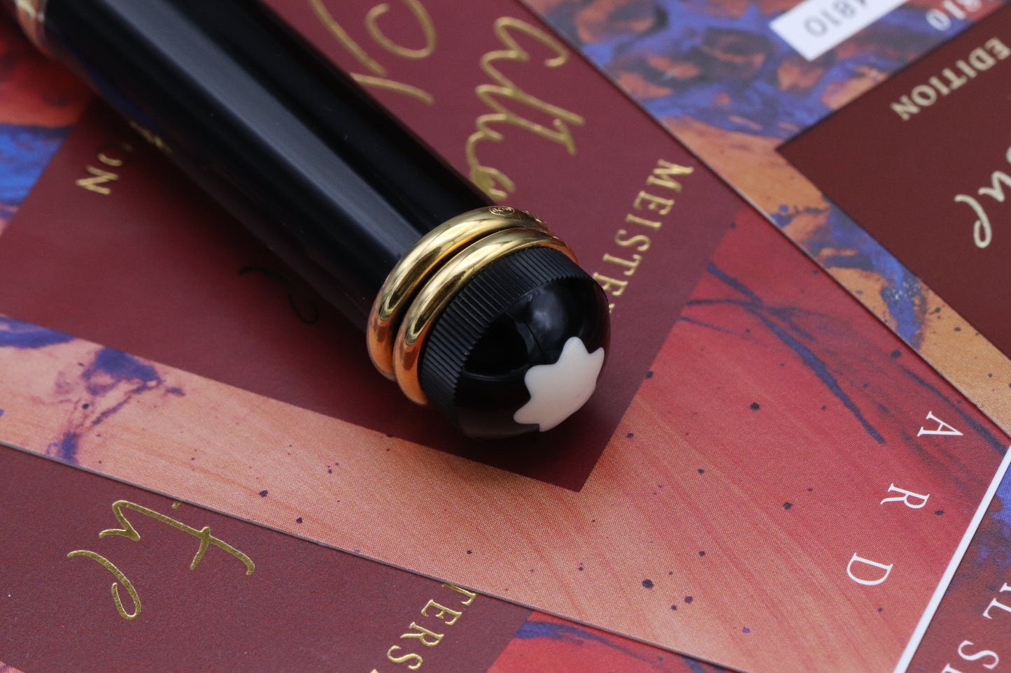 Montblanc Writers Edition Agatha Christie Vermeil Fountain Pen - NEVER INKED