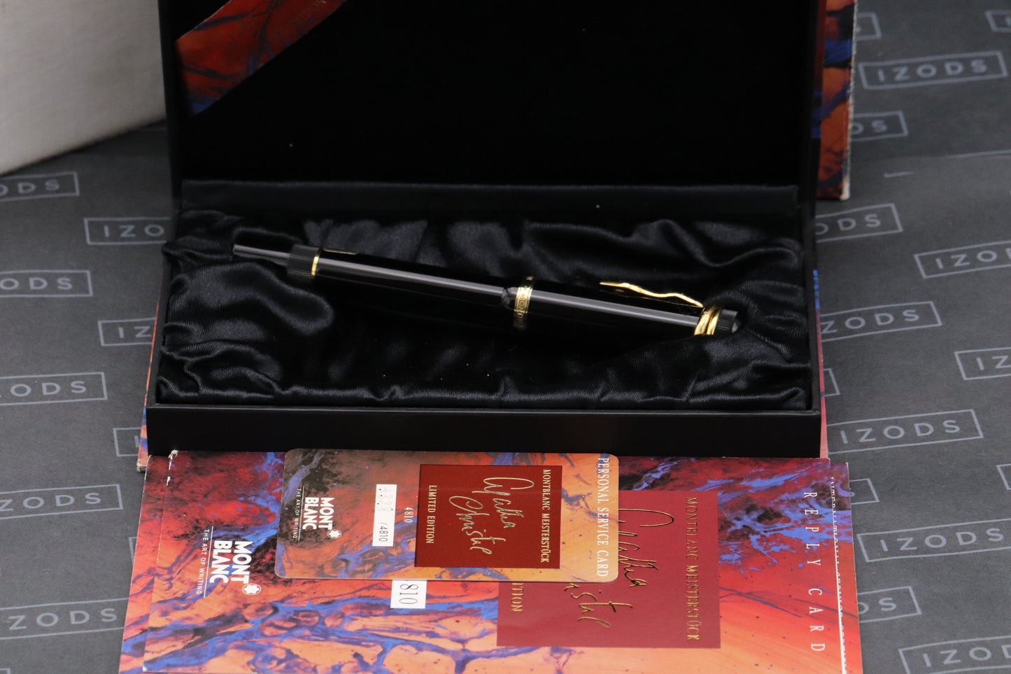 Montblanc Writers Edition Agatha Christie Vermeil Fountain Pen - NEVER INKED