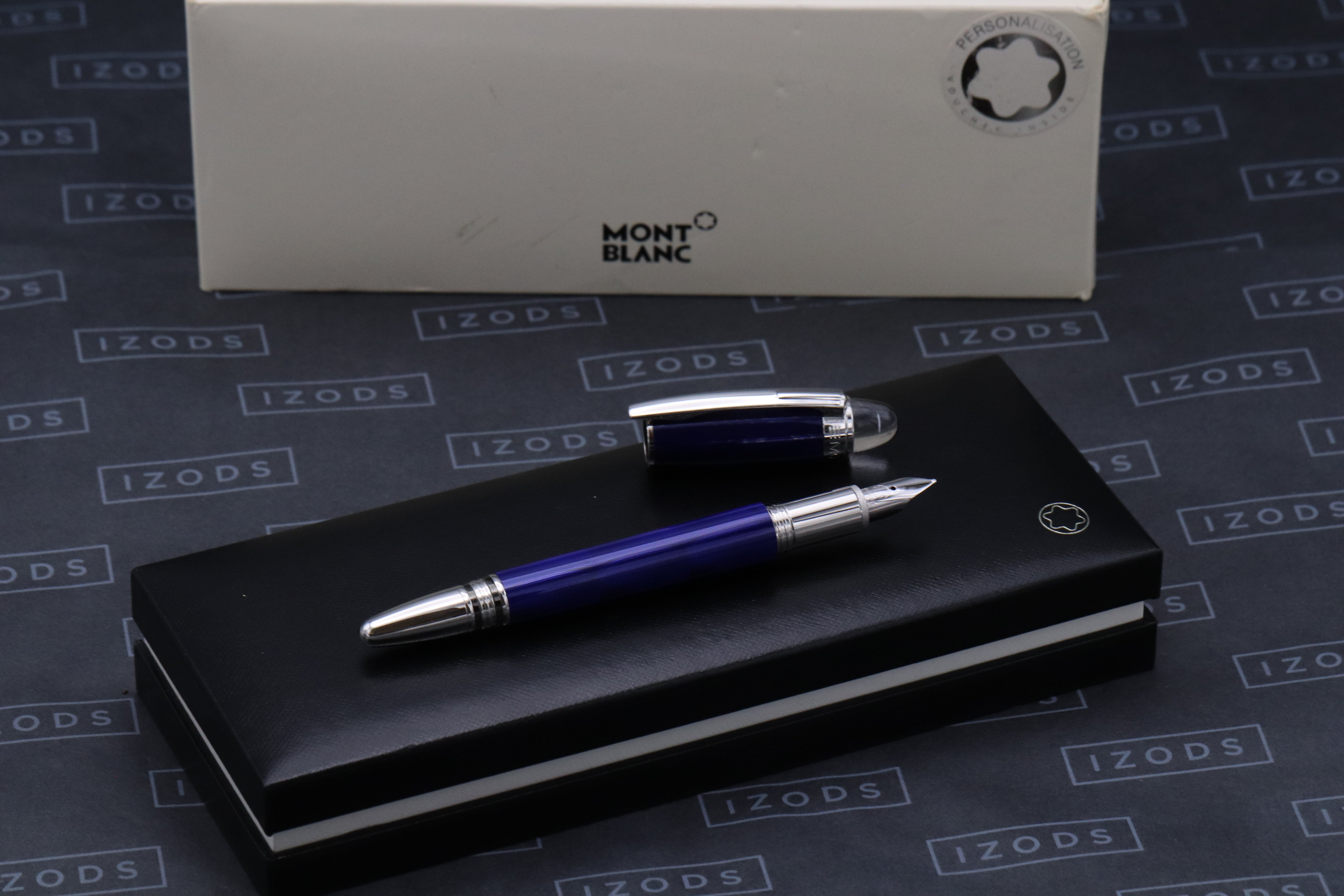 Montblanc Starwalker Cool Blue Fountain Pen – IZODS