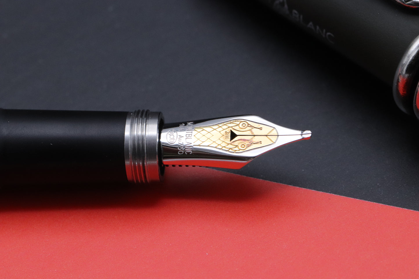Montblanc Heritage Rouge et Noir Ebonite LE1906 Fountain Pen