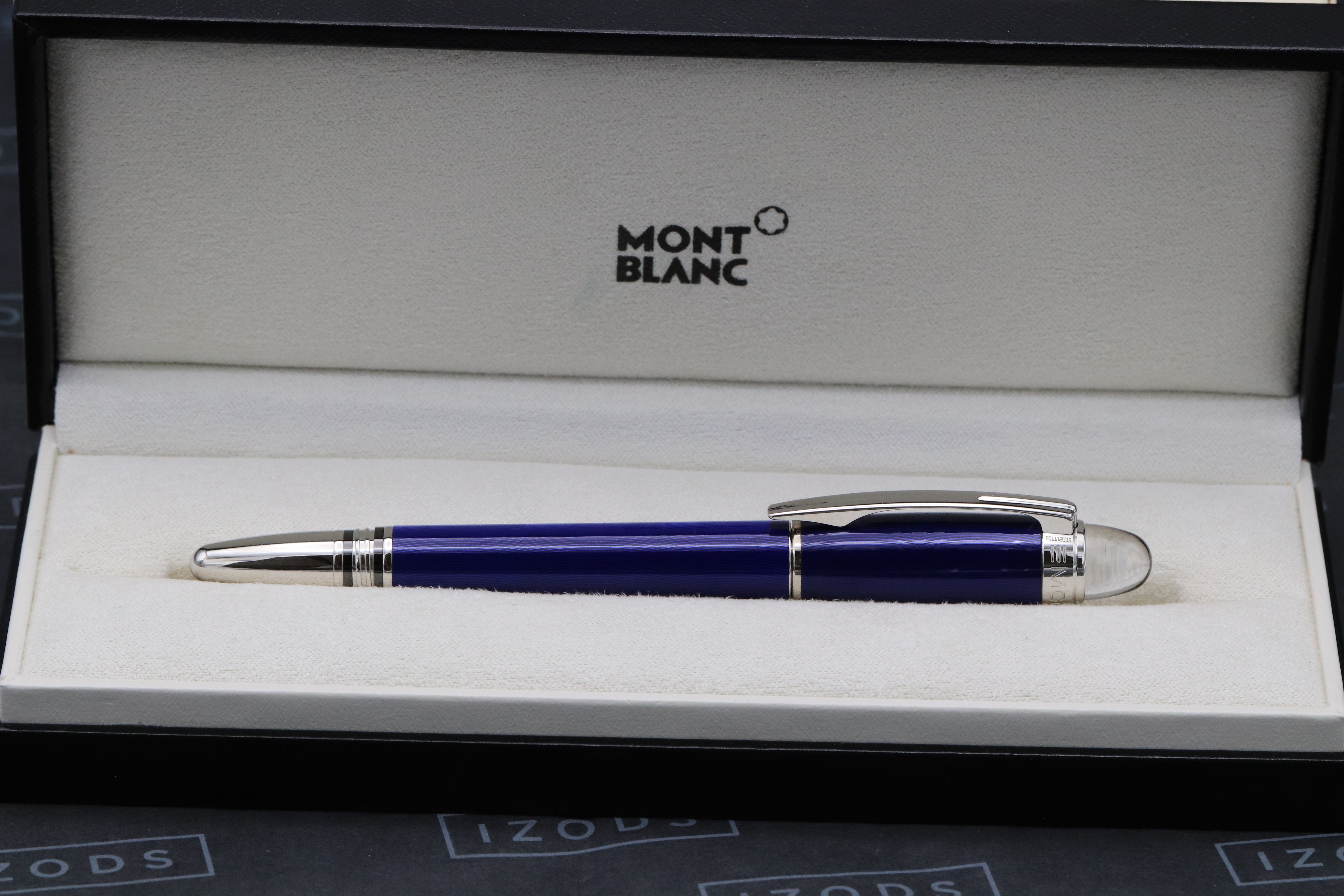 Montblanc Starwalker Cool Blue Fountain Pen – IZODS