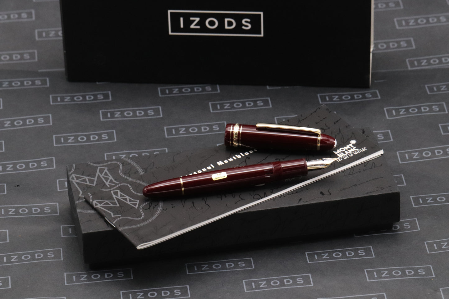 Montblanc Meisterstuck 146 LeGrand Bordeaux Fountain Pen - DIPPED - BB Nib