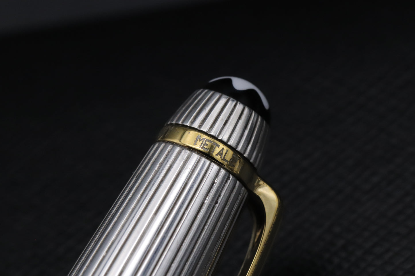 Montblanc Meisterstuck Classique AG925 Pinstripe Fountain Pen