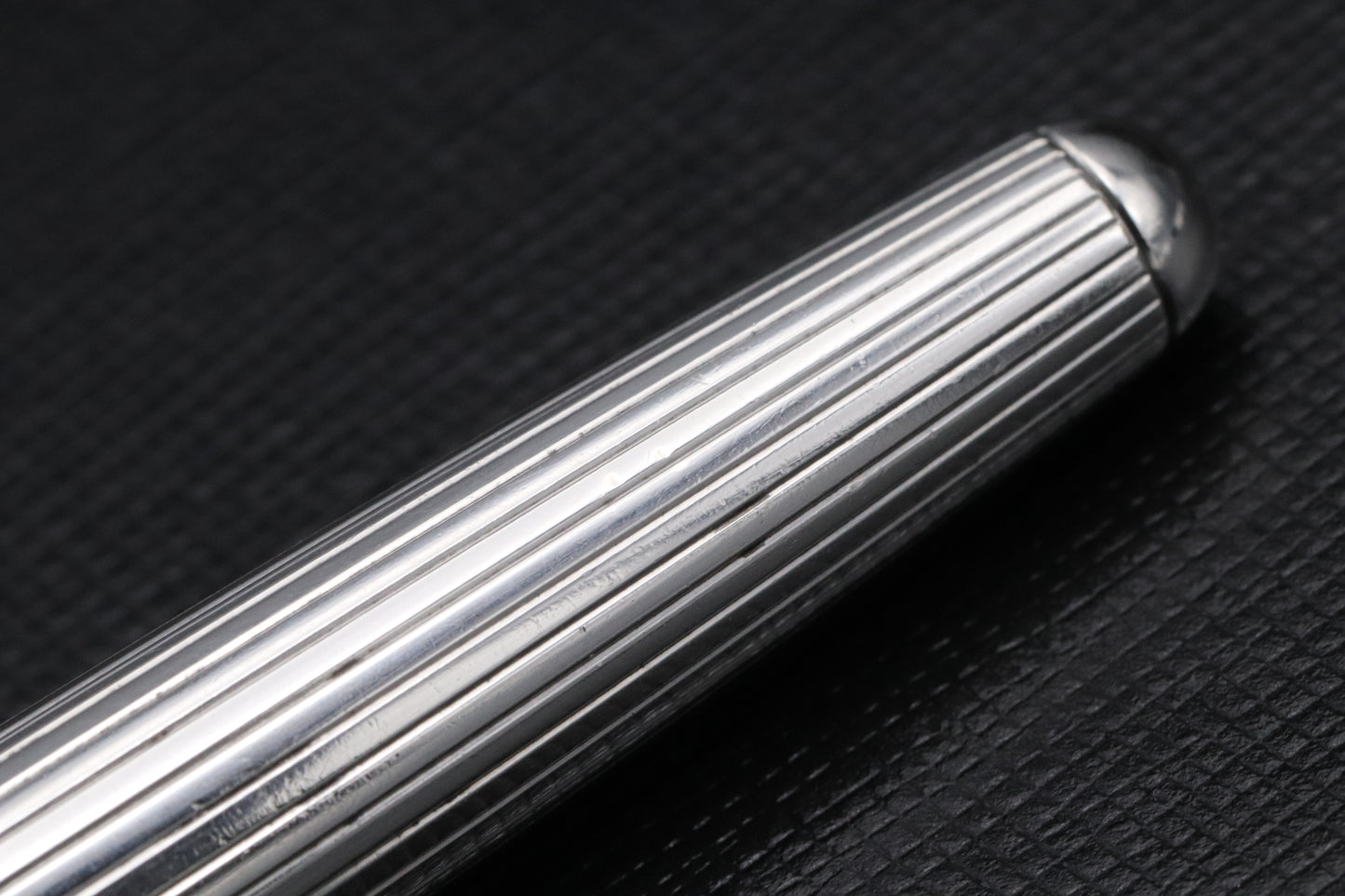 Montblanc Meisterstuck Classique AG925 Pinstripe Fountain Pen