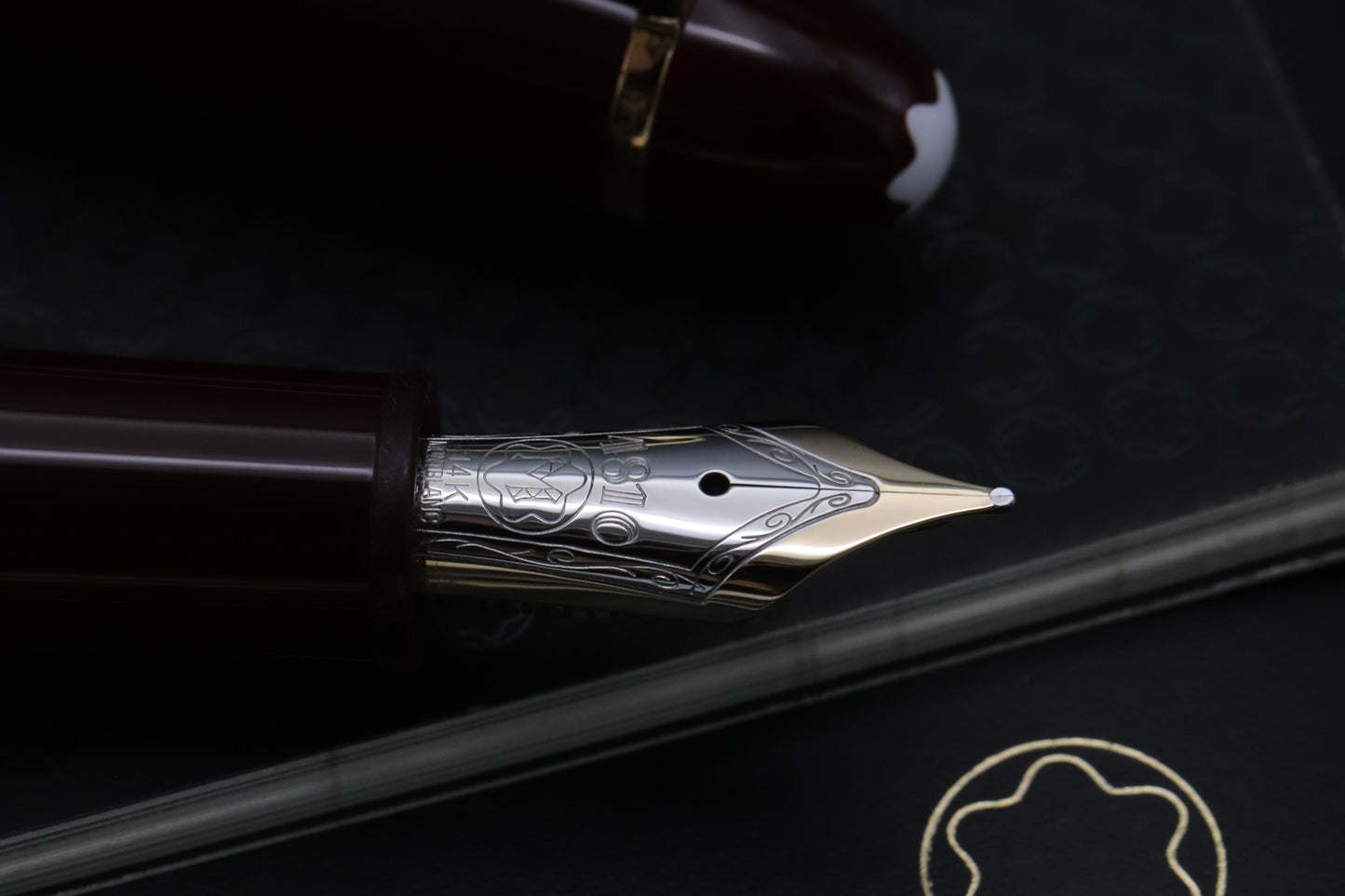 Montblanc Meisterstuck 146 LeGrand Bordeaux Fountain Pen - UNUSED