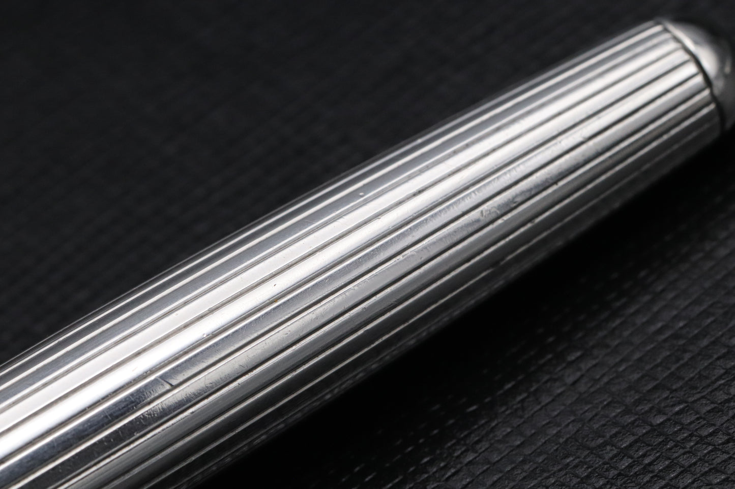 Montblanc Meisterstuck Classique AG925 Pinstripe Fountain Pen