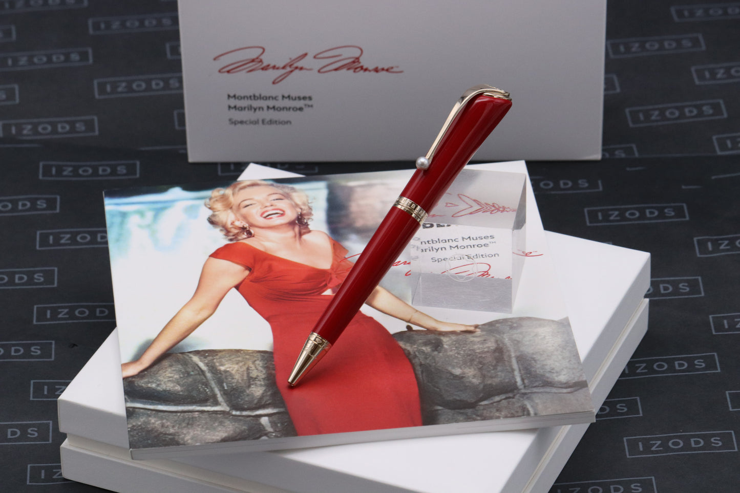 Montblanc Muses Marilyn Monroe Red Special Edition Ballpoint Pen - UNUSED