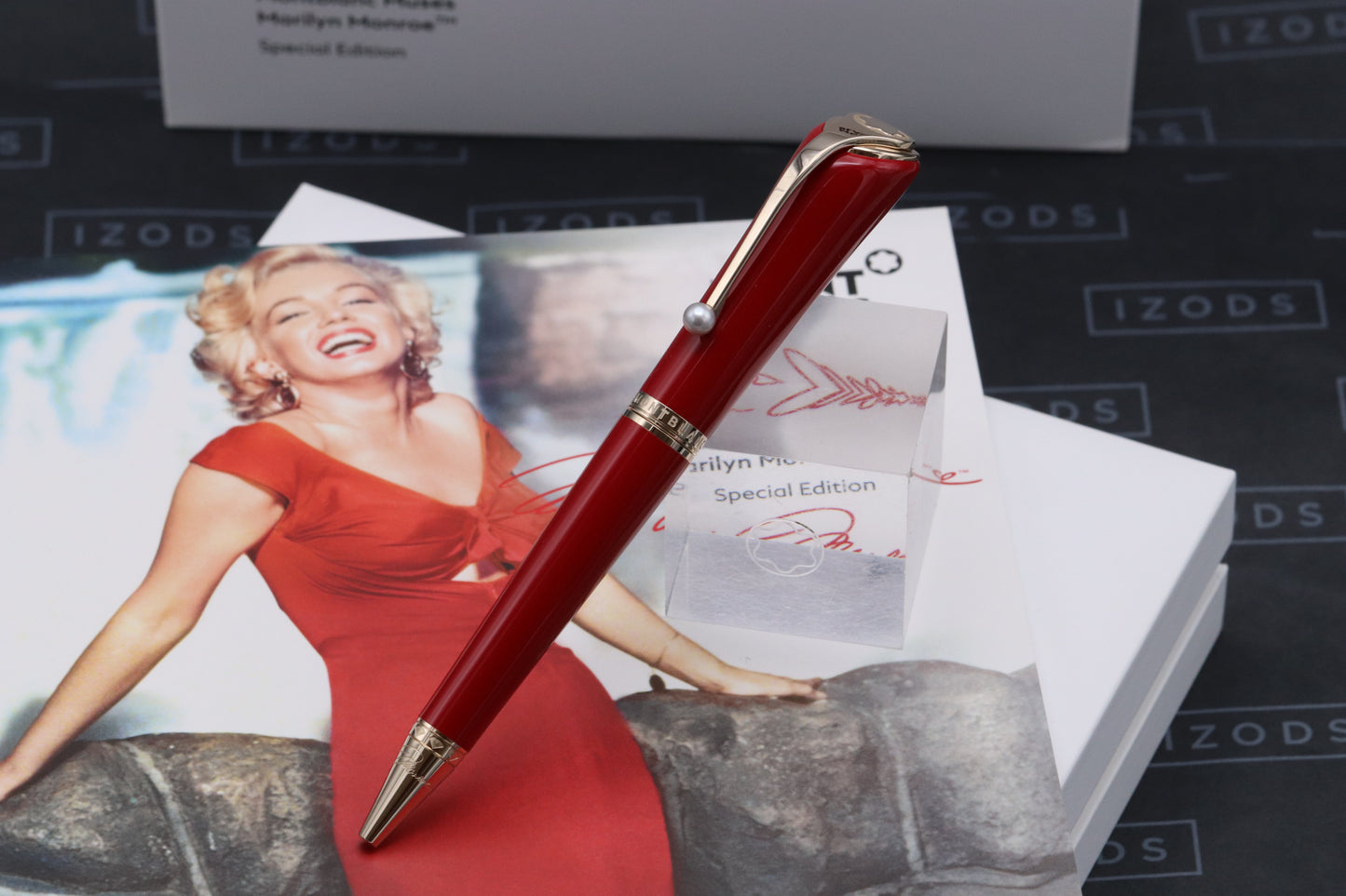 Montblanc Muses Marilyn Monroe Red Special Edition Ballpoint Pen - UNUSED