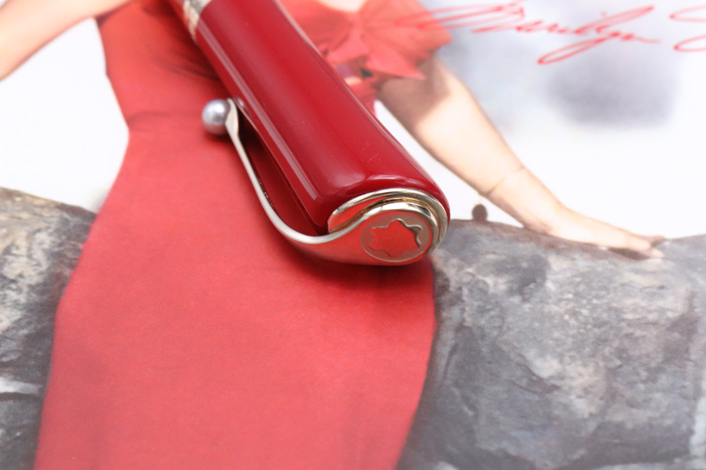 Montblanc Muses Marilyn Monroe Red Special Edition Ballpoint Pen - UNUSED