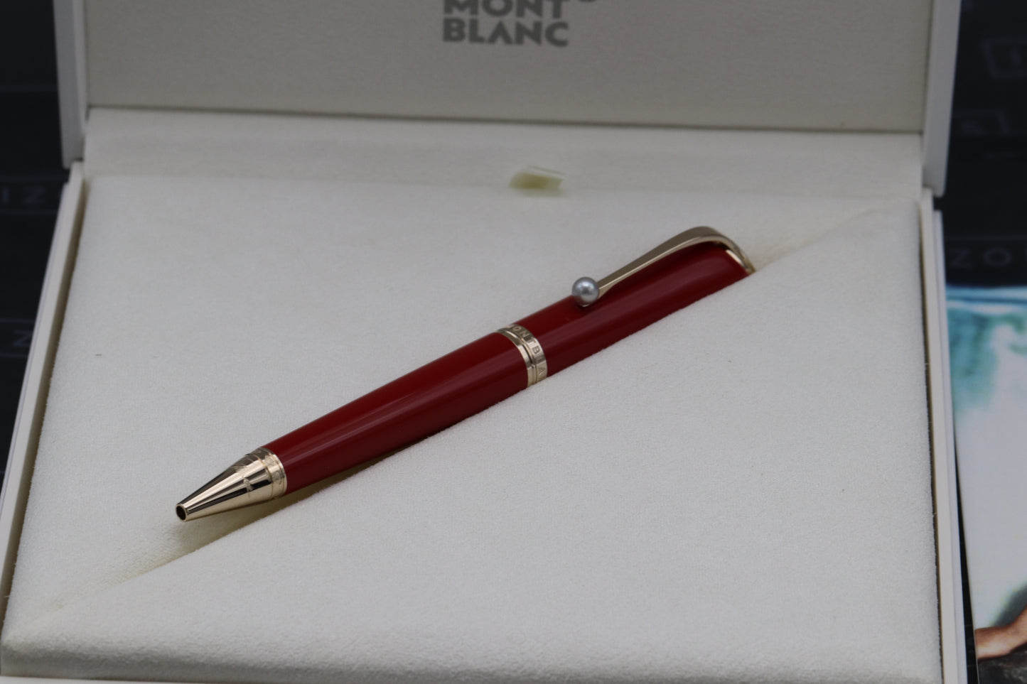 Montblanc Muses Marilyn Monroe Red Special Edition Ballpoint Pen - UNUSED