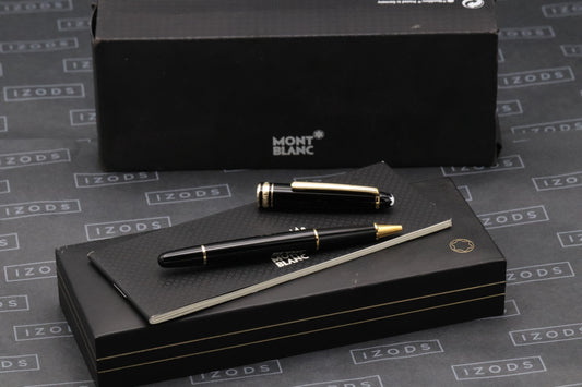 Montblanc Meisterstuck 163 Classique Gold-Coated Rollerball / Fineliner Pen