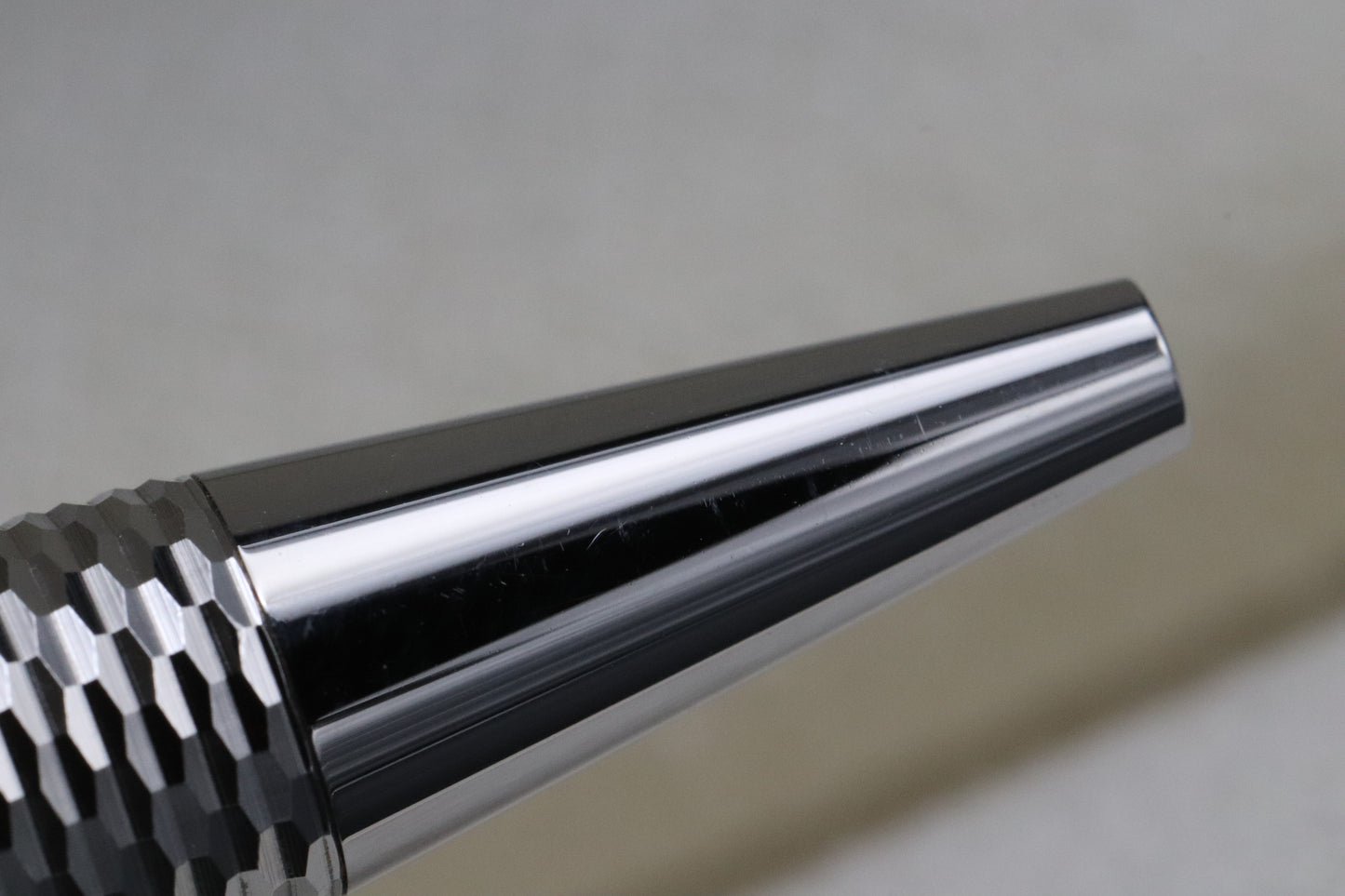 Montblanc Meisterstuck Midsize Geometry Platinum-Coated Ballpoint Pen