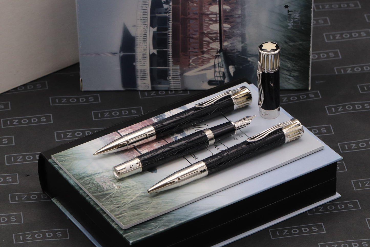 Montblanc Writers Edition Mark Twain FP, BP, MP Set - UNUSED