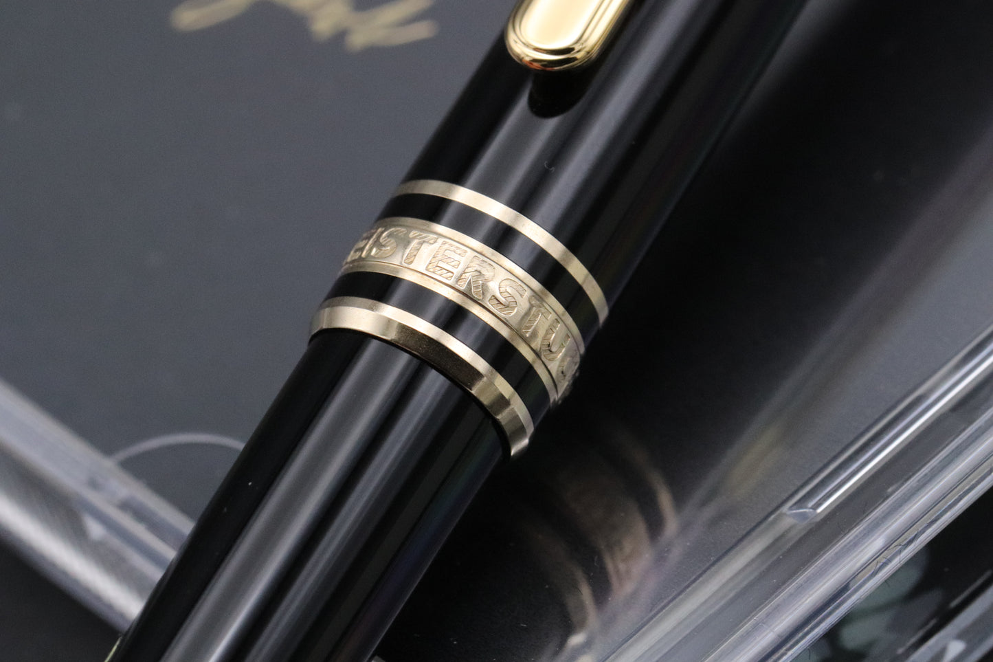 Montblanc Meisterstück 116 Mozart Gold Coated Ballpoint Pen - UNUSED
