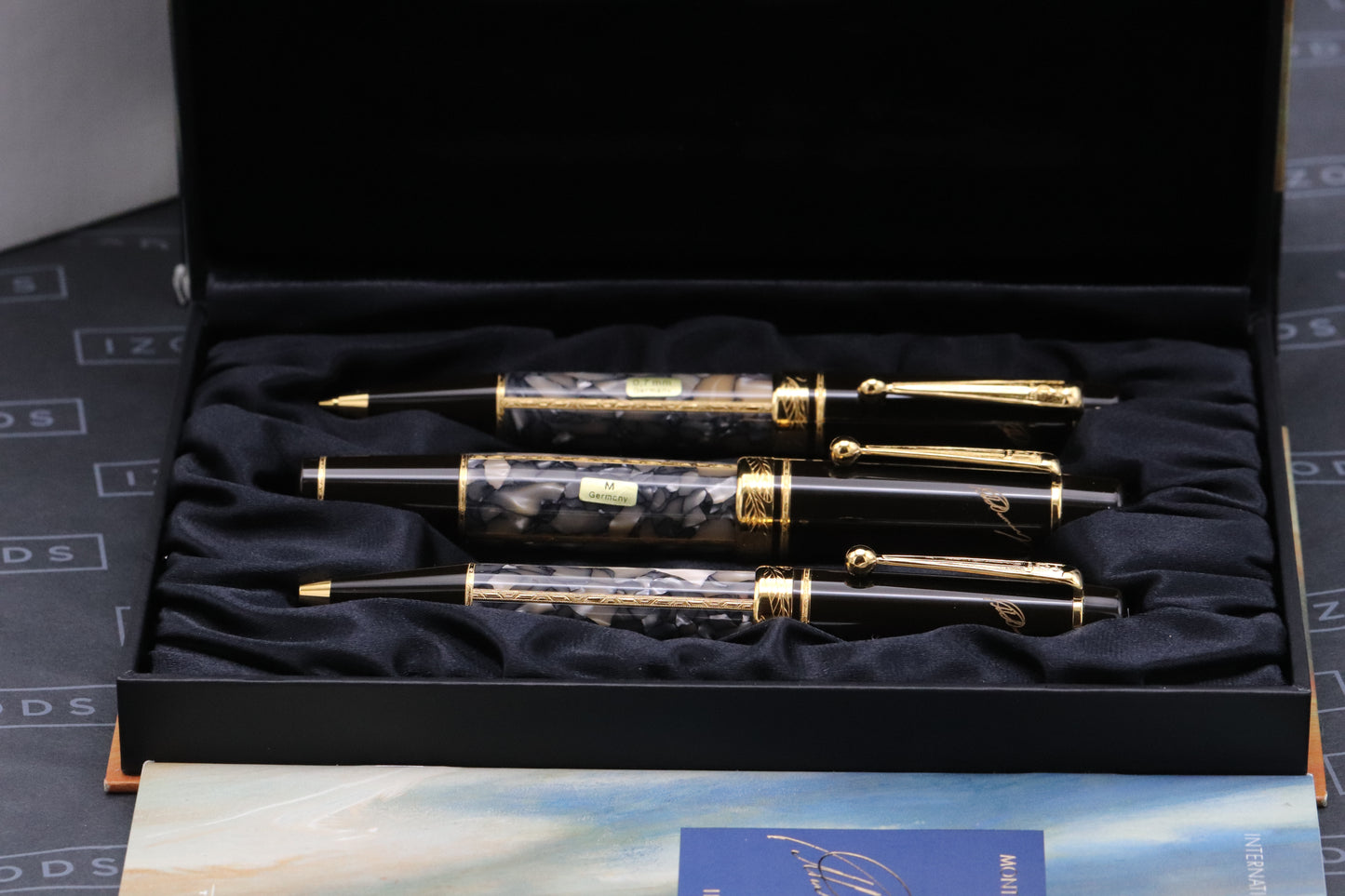 Montblanc Writers Edition Alexandre Dumas (Father) FP, BP, MP Set - UNUSED