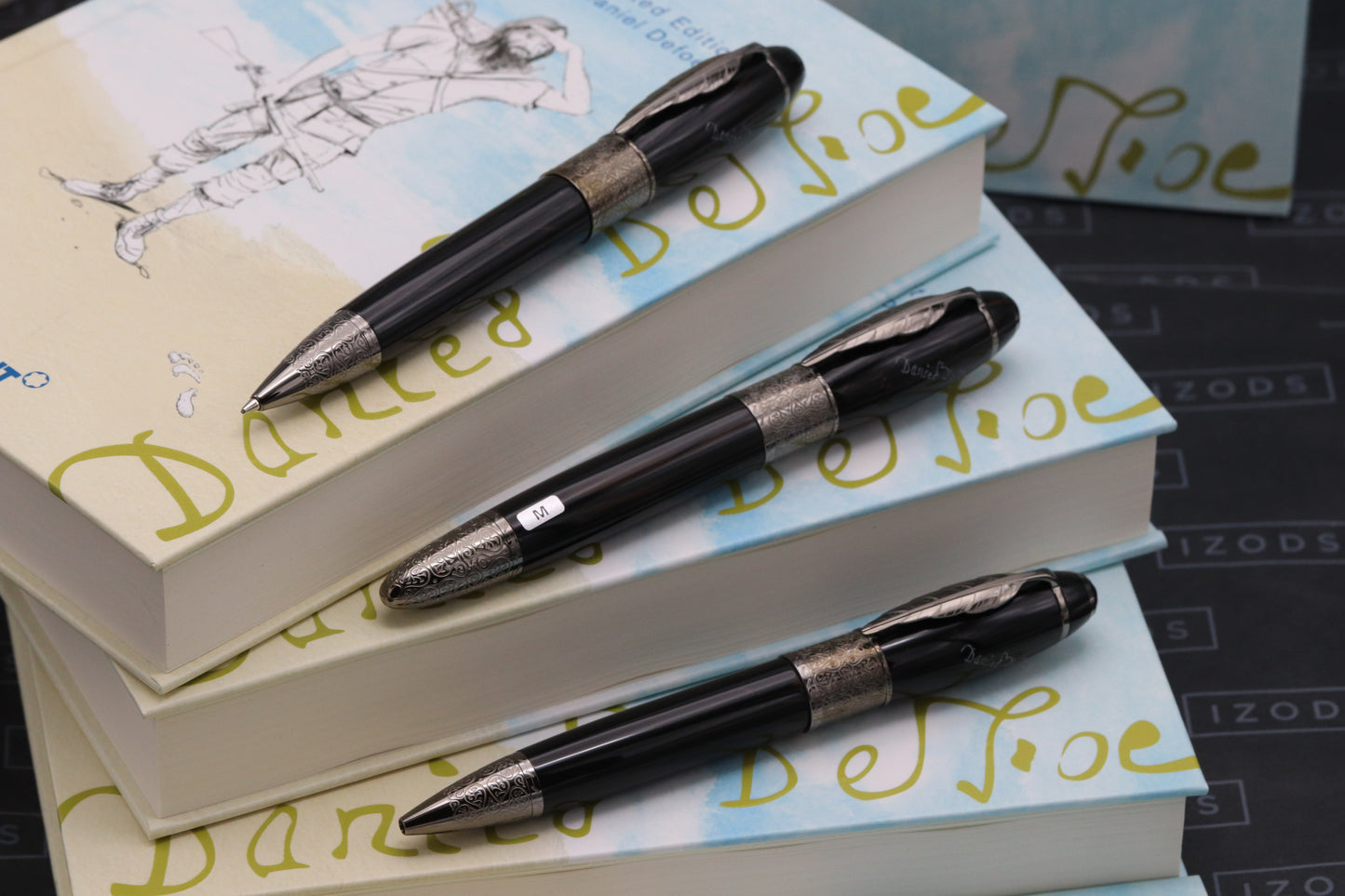 Montblanc Writers Edition Daniel Defoe FP, BP, MP Set - UNUSED