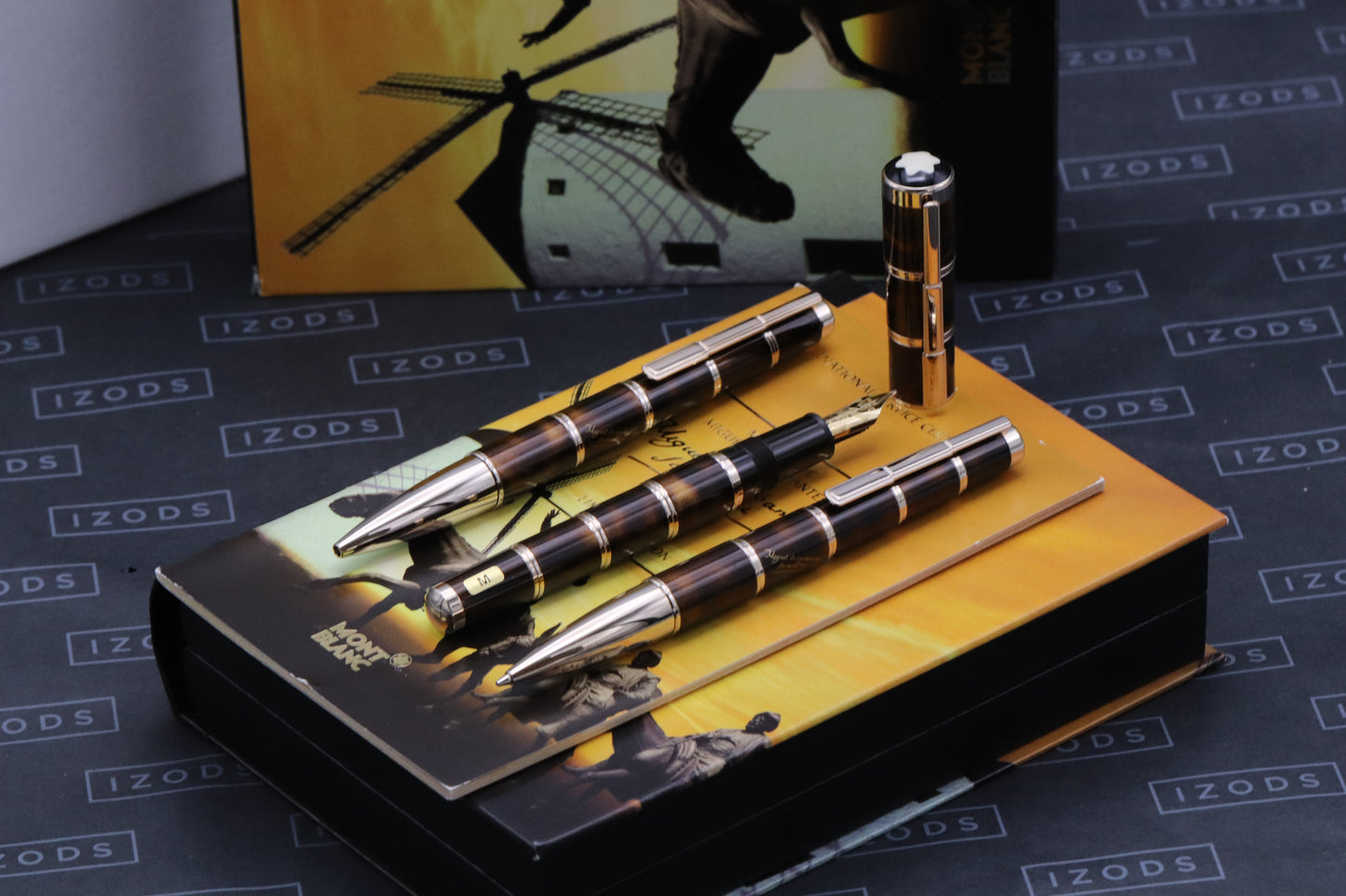 Montblanc Writers Edition Miguel de Cervantes FP, BP, MP Set