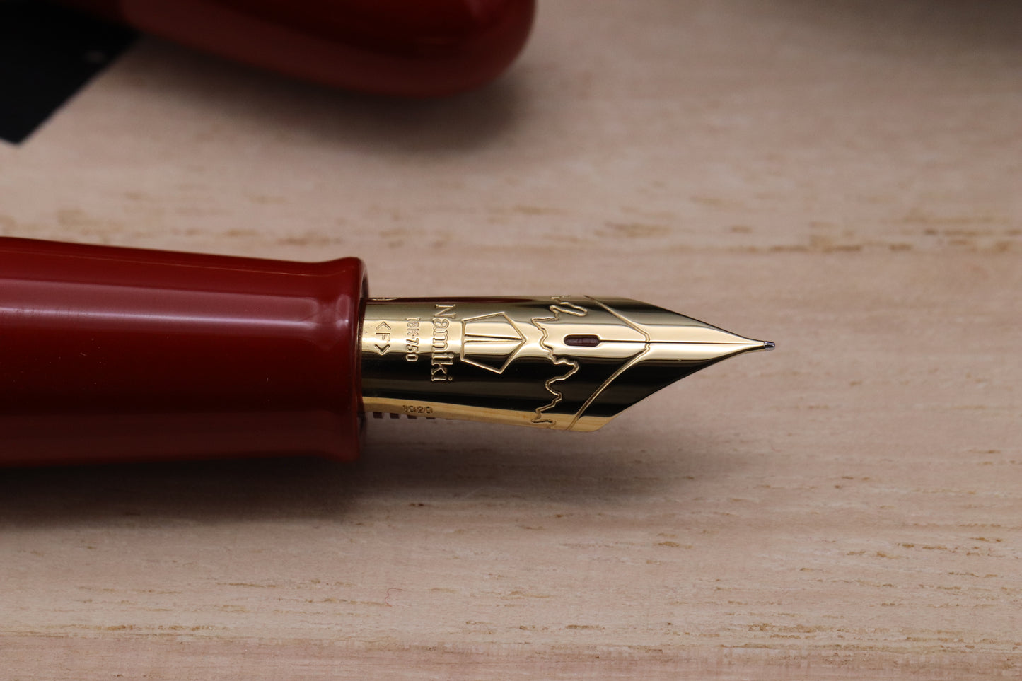 Namiki Yukari Royale Vermilion Urushi Fountain Pen
