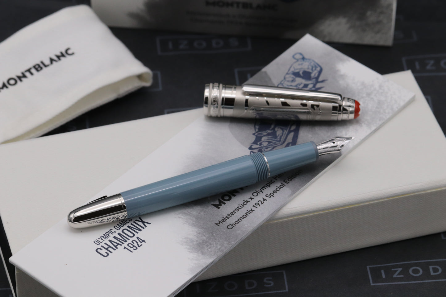 Montblanc Meisterstück x Chamonix Olympics Classique Doue Fountain Pen - DIPPED