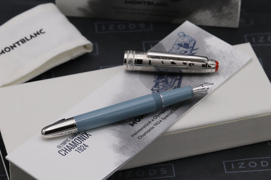 Montblanc Meisterstück x Chamonix Olympics Classique Doue Fountain Pen - DIPPED