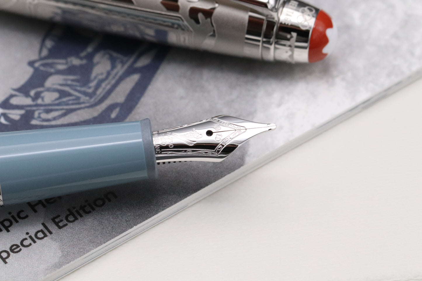 Montblanc Meisterstück x Chamonix Olympics Classique Doue Fountain Pen - DIPPED