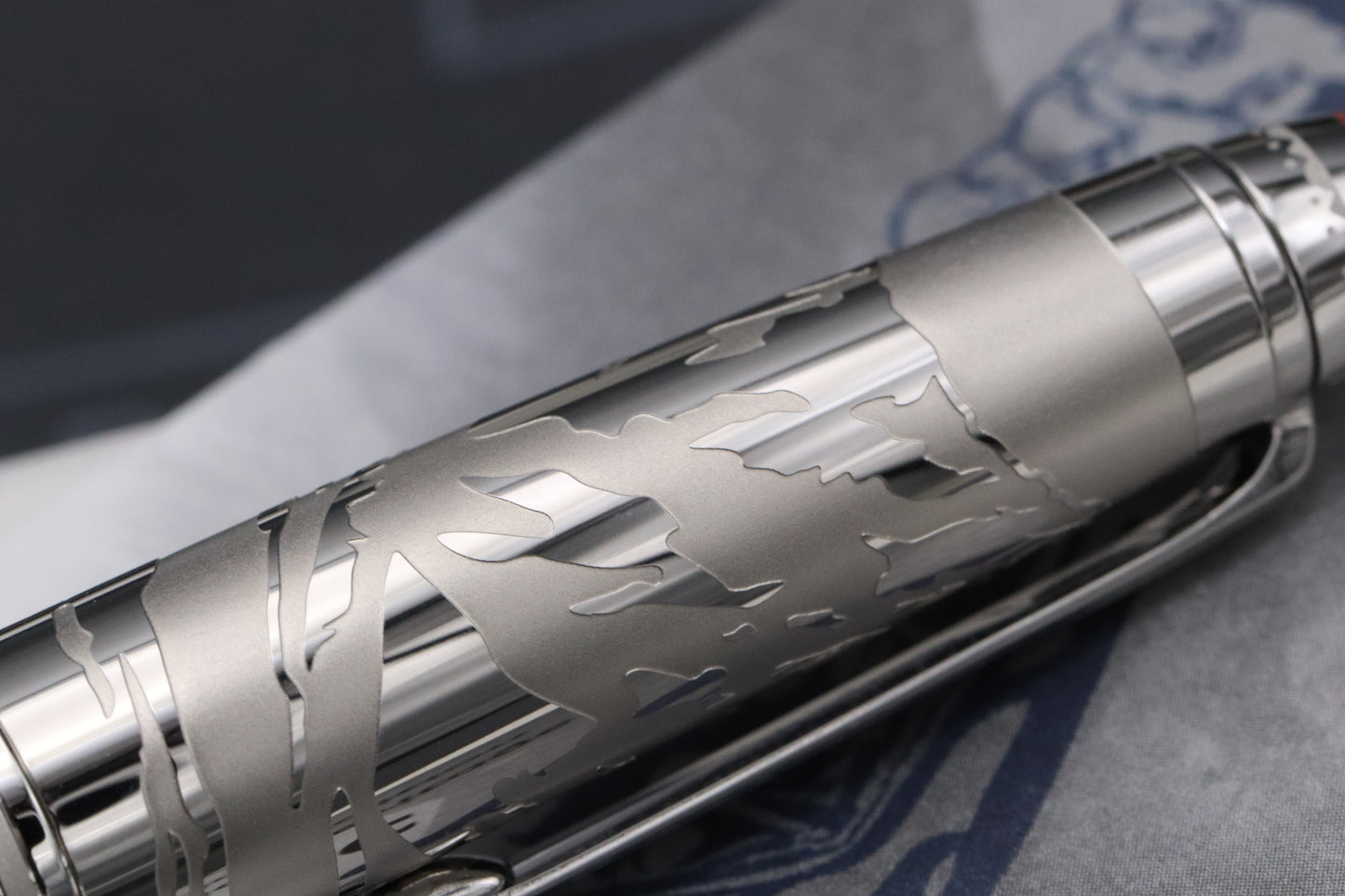 Montblanc Meisterstück x Chamonix Olympics Classique Doue Fountain Pen - DIPPED