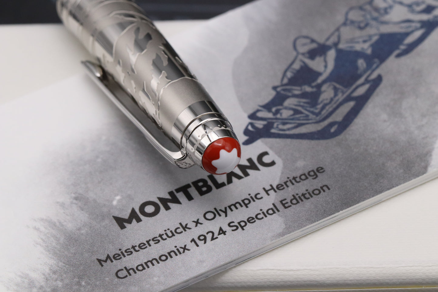 Montblanc Meisterstück x Chamonix Olympics Classique Doue Fountain Pen - DIPPED